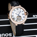 Cartier Ballon Bleu Tourbillon Rose Gold Diamond Watch