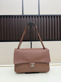 Chanel Classic Flap Bag – Brown Caviar Leather