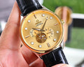 Omega De Ville Co-Axial Chronometer – Gold Dial & Black Leather Strap