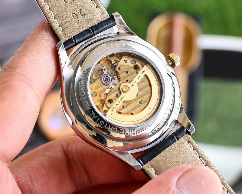 Omega De Ville Co-Axial Chronometer – Gold Dial & Black Leather Strap