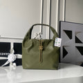 CHANEL 25S HOBO BAG 45 IN DARK GREEN LAMBSKIN